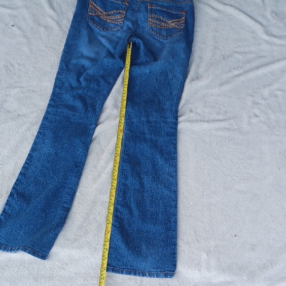 LEI Women's Flare Jeans in Deep Blue Size 3... Only Worn Once! - Picture 8 of 12